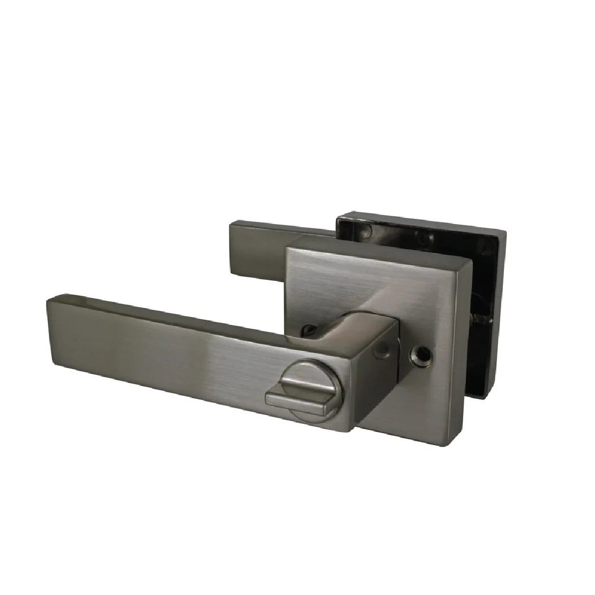 Round Entrance Satin Chrome Handle - Image 3