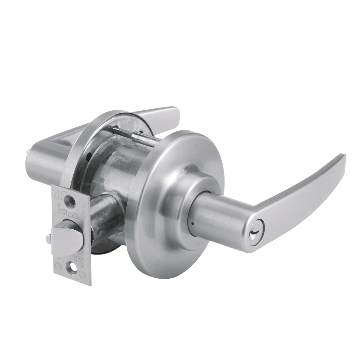 Round Entrance Satin Chrome Handle - Image 6