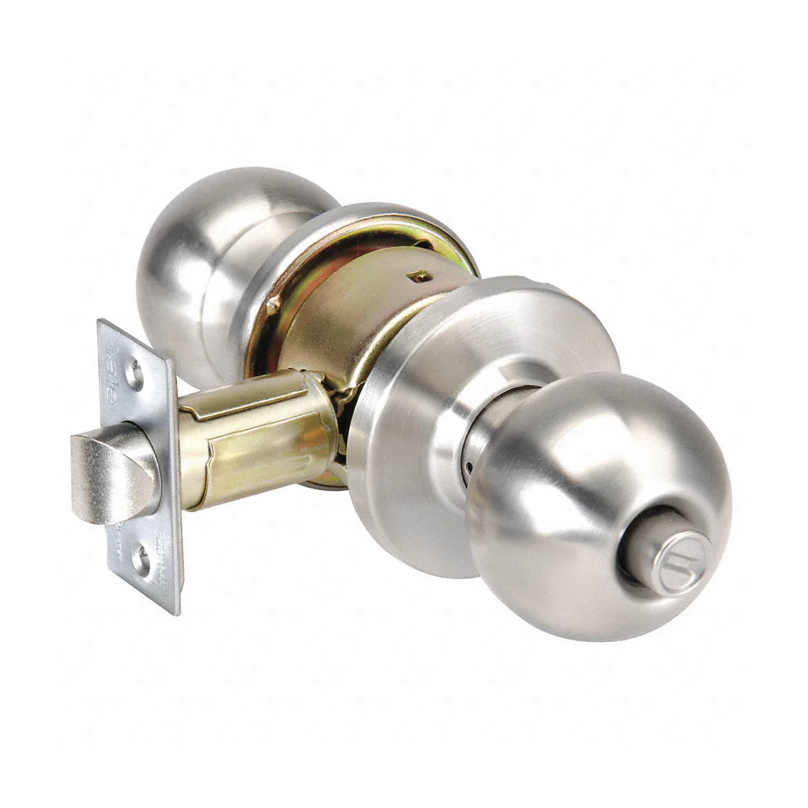 Round Entrance Satin Chrome Handle - Image 7