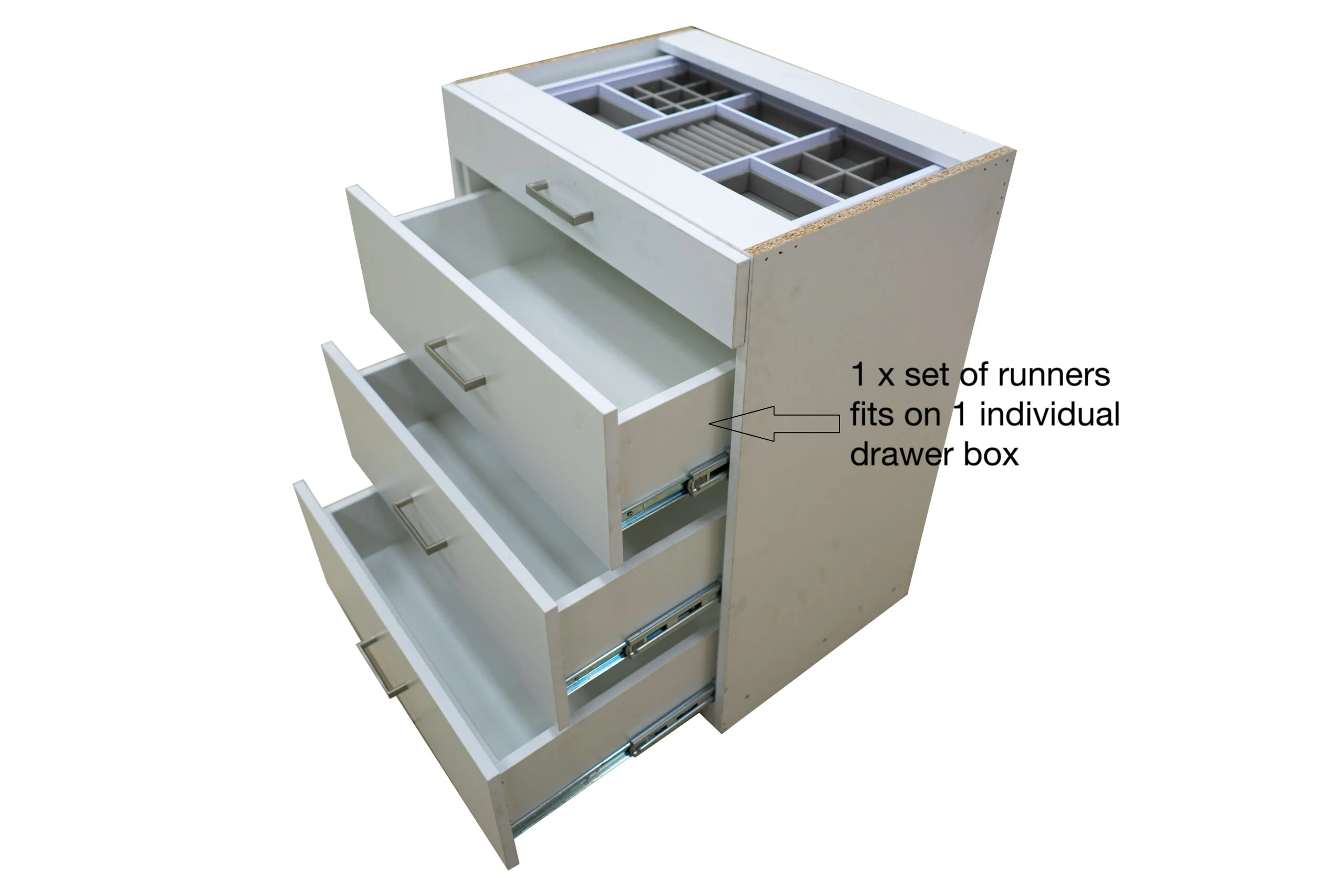 Soft Close Ball Bearing Runner 500mm - Image 4